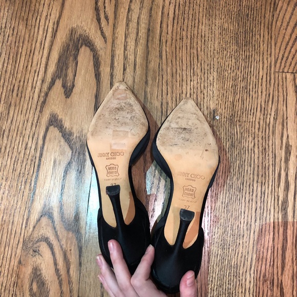 jimmy choo black heels beautiful condition - Picture 6 of 6